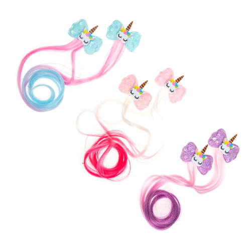 6Paia Clip Extension Bambini Tessuto Alta 1