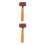 2Pcs Versatile Brown Rubber Rollers for Crafting and Painting 4