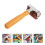 2Pcs Versatile Brown Rubber Rollers for Crafting and Painting 11