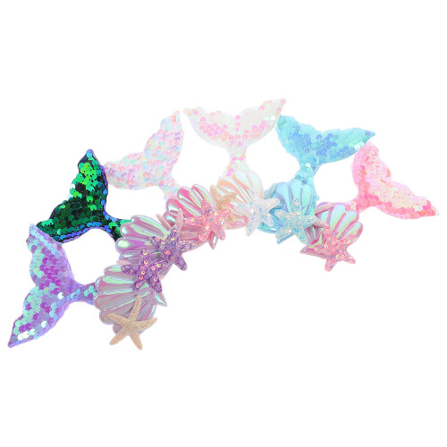 12Pz Fermagli Colorati E Luminosi Per E Bambina