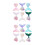 12Pz Fermagli Colorati E Luminosi Per E Bambina 6