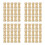 80Pcs Durable Plastic Train Track Connectors for Kids Model Railway 6