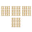 80Pcs Durable Plastic Train Track Connectors for Kids Model Railway 4