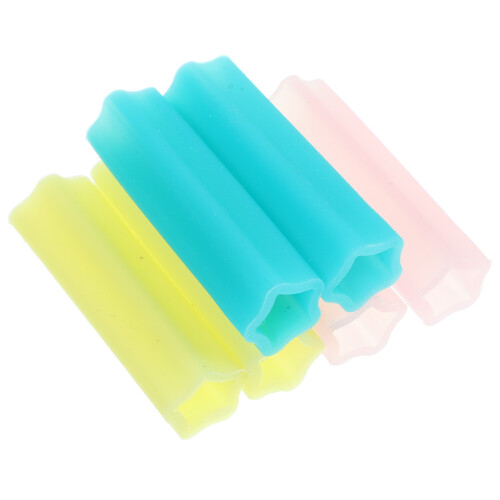 24Pz Gusci Silicone Antiscivolo Per Impugnature E Manicure