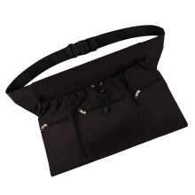 Verstellbare Taille, Gartenschürze, Werkzeugtasche für-Schwarz