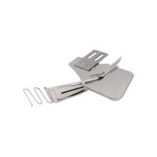 2Pz Binder in Acciaio Multifunzione Argento Strumento Per Casa