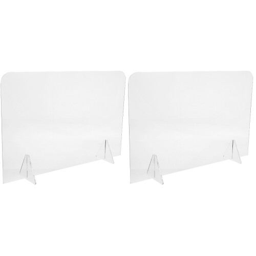 2Set Memo Acrilica Trasparente Per Casa E Ufficio 2