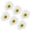 36Pz Clip Floreali Artificiale Bianco Decorazione Moda 9