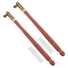 2Sets Stickbeading & Tambour Haken Set Robust Holzgriff Für DIY