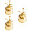 3Pz Annaffiatoio Brass Oro Per Orchidee E Piante Da Interno 6