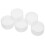 10Pz Telescopio Caps Protezione Occhielli in Bianco 1