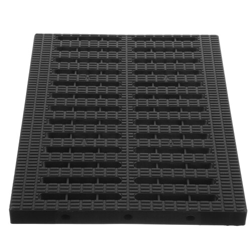 5Pz Rete Drenaggio Nera Per Scarico Garage E Cortile 1