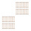 40Pz DIY Bastoni in Legno Per Mini Arazzi E Decorazioni 11