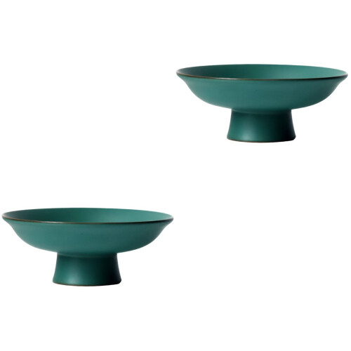 2Pz Piatti Giapponesi in Verde Per Insalate 2