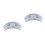 2Pz Silicone Trasparente Per Portacandele in Resina, DIY 3