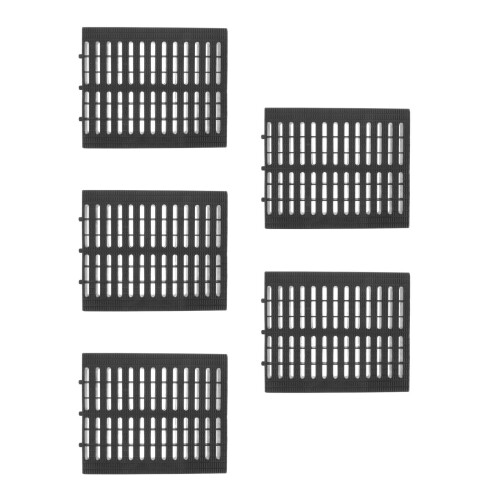 5Pz Rete Drenaggio Nera Per Scarico Garage E Cortile 2