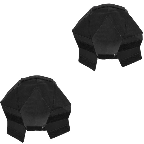 2Pz Copricasco Nero Protettivo Lavabile E Antigraffio 2