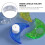 2Pz Silicone Trasparente Per Portacandele in Resina, DIY 9