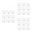 450Pcs White Paper Truffle Cups Compact Chocolate Packaging Liners 7