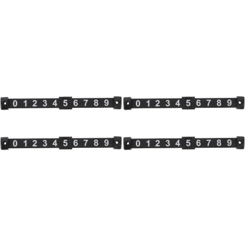 4Pz Marcatori Punteggio Calcio Balilla PP Nero Elegante E 2