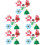 150Pz Anelli Gioielli PVC Natale Per Bambini Regali E 8