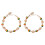 2Pz Cavigliere in Legno Colorate Moda Sicure 2