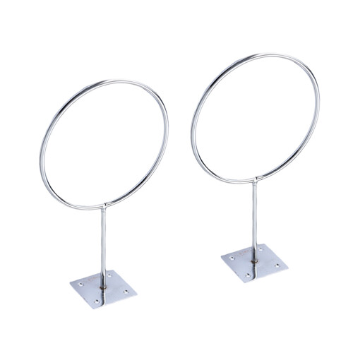 4Pz Organizer Palloni Basket Argento