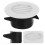Vent Cover Rotondo in ABS Nero Con Rete Anti-Insetti Per Auto 8