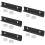 5Pz Organizer Nero Per Estensioni Con Fissaggio A 11