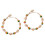 2Pz Cavigliere in Legno Colorate Moda Sicure 3
