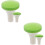 4Pz Sprinkler Verde Per Annaffiatoio Regolabile E 8