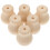 12Pz Pomelli Legno Beige Per Tende Robustezza E Stile 3