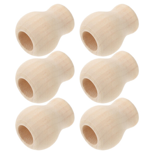 12Pz Pomelli Legno Beige Per Tende Robustezza E Stile 1
