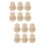12Pz Pomelli Legno Beige Per Tende Robustezza E Stile 9