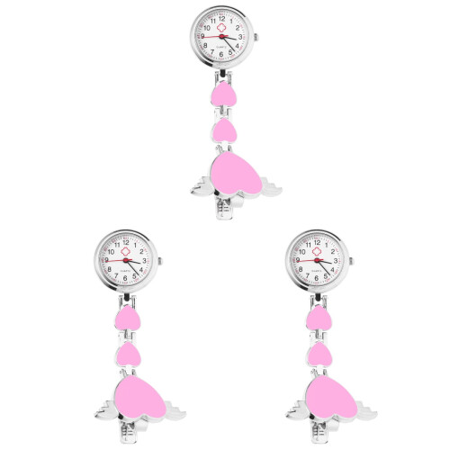 3Pz Orologio Rosa Appeso, Design Per Infermieri E 1