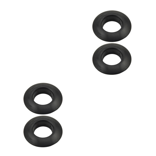 16Pz Anelli Drop Kayak Neri Set Durevoli Per Barca E Canoe 2