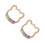2Pz Da Beige in Legno Con E Corda 4