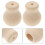12Pz Pomelli Legno Beige Per Tende Robustezza E Stile 11