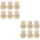 12Pz Pomelli Legno Beige Per Tende Robustezza E Stile 8