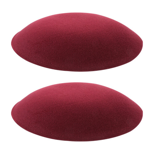 4Pz Base Cappello Berretto DIY in Eva Rosso Scuro, E Portatile 1