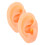 4Paia Orecchie Silicone Morbide Khaki Per Allenamento E Mostre 2