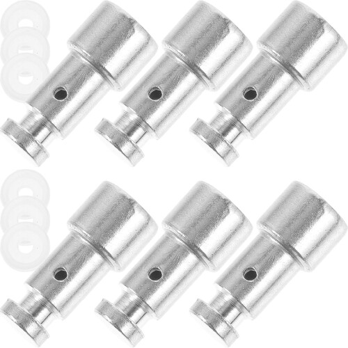 18Sets Pressure Cooker Accessories Float Valve Durable Silicone Metal