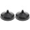 2Pz Soffione Doccia A Rame Nero Per Bagno Casa Design Compatto 2