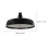 2Pz Soffione Doccia A Rame Nero Per Bagno Casa Design Compatto 11