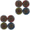 8Pz Tappetini Sottobicchiere Anticalore 5