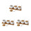 3Set Contenitori Marrone Per Spezie Sale Cucina 7