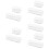 10Pz Contenitori Organizer Cassetti Bianco Multiuso Per Uso Domestico 9