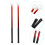 3Paren Duurzame Marcherende Drumsticks Van Legering En in Rood 9
