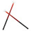 3Paren Duurzame Marcherende Drumsticks Van Legering En in Rood 10