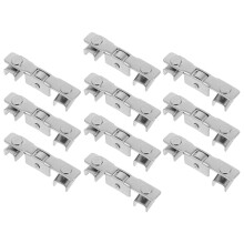 40Pz in Metallo Argento Per Porte A Scorrimento Facile